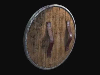Medieval Shield 3D model
