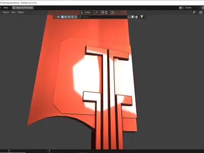 Battle Sword Free 3D model