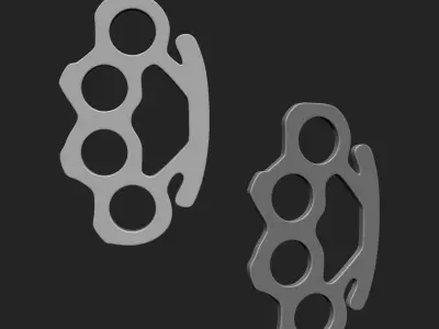 Weapons Collection IMM Brush Pack in One 15 3D model