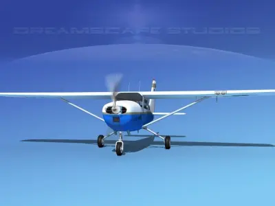 Cessna T-41 Mescalero USAF 4 3D model