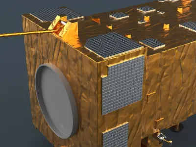 Meteorological Operational Satellite 3D model