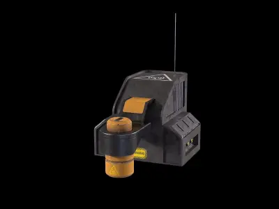 Scifi model generator Low-poly 3D model