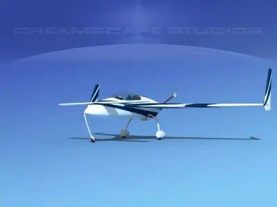 Rutan VariEze V04 3D model