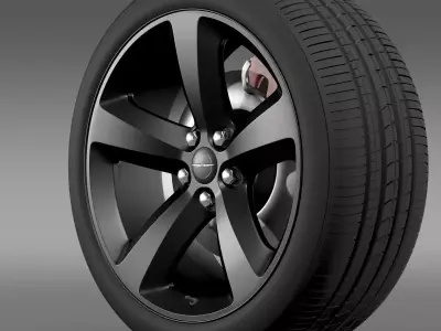 Chrysler 300S wheel 3D model