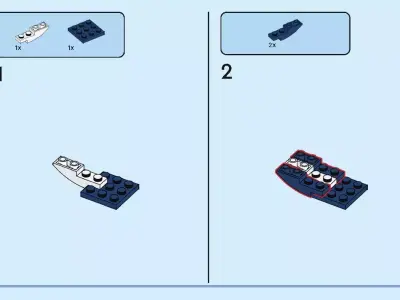 TwindBricks3D - 31160 Aircraft-Race Plane 3D print model