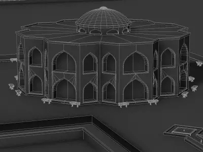 El Goli Mansion 3D model