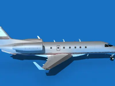 Embraer Legacy500 V03 3D model