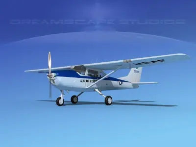 Cessna T-41 Mescalero USAF 2 3D model