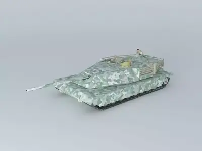TANK COVER 112 prototype Free 3D model
