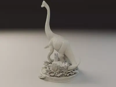 Brachiosaurus 3D print model