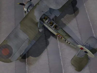 Fairey Swordfish Mk-1 3D model