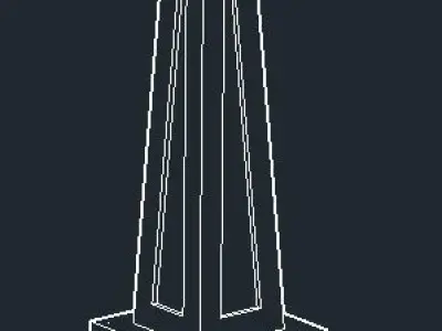 Craftsman Column Free 3D model