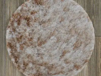 IKEA STOENSE Beige carpet 3D model