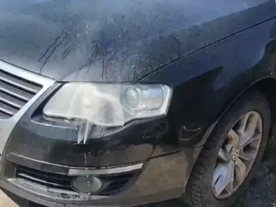 Headlight washer nozzle VW Passat CC B6 3D print model 3D model