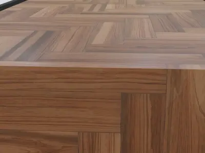 Modren table Low-poly 3D model