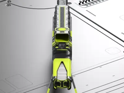 Sci-fi concept laser sniper rifle Free 3D model