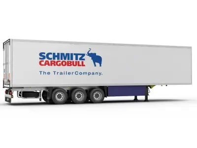 Semi Trailer Schmitz 3D model
