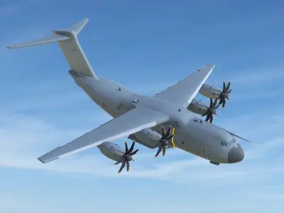 Aircraft A400 MODEL 3D model