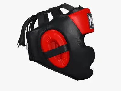 Boxing Headgear Sparring Protection Punch Equipament 3D model