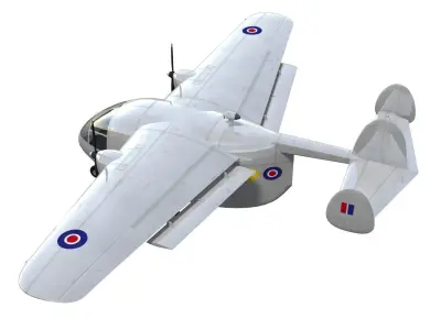 Miles Aerovan 3D model