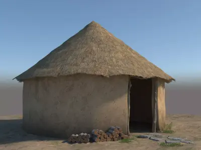 Neolithic structure 3 3D model
