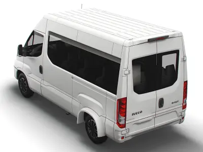 Iveco Daily Minibus L2H2 2022 3D model