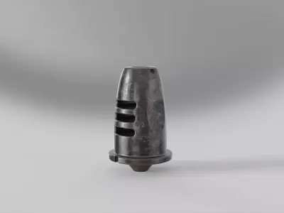 muzzle brake vol14 3D model
