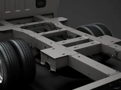 Nissan NV400 CrewCab DW E20 Chassis 2020 3D model