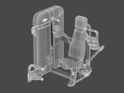 Technogym Selectorized Artis Pectoral 3D model