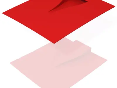 NACA Scoop and Duct Air Inlet Free 3D model