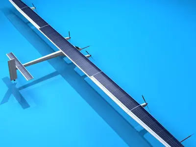 Solar impulse 3D model