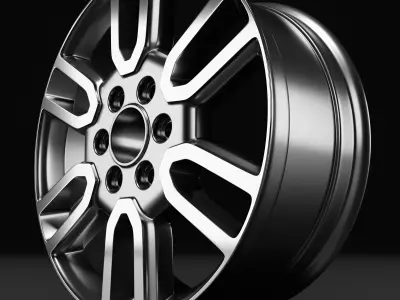 Alloy Rim 3D model