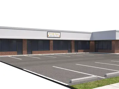 Retail-094 Retail Store 3D model