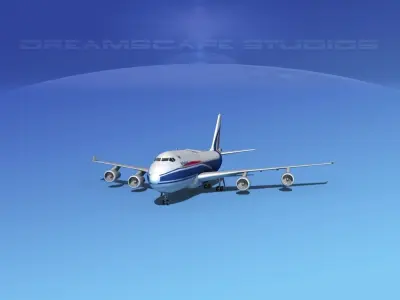 Boeing 747-400 AirFast Cargo 3D model