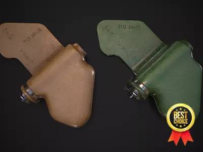 Anti-infantry high-explosive mine PFM-1 Low-poly 3D model