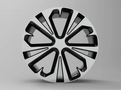 Car Rim 3D model