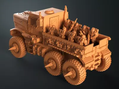 Traitor transport truck 3D print model