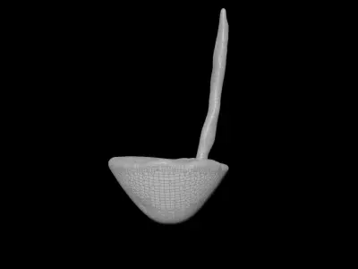 Pouring water into Glass v01 3D model