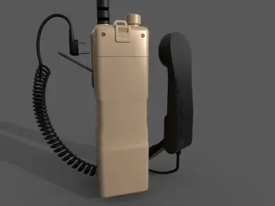 Radio Baofeng-AR-152 Low-poly 3D model