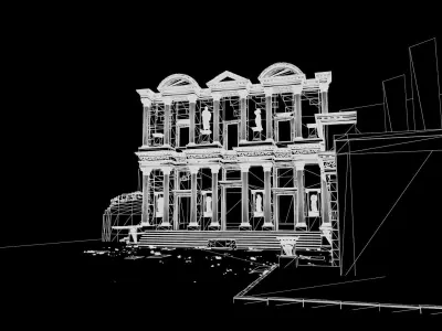 Efes Antik Kent Epheseus Ancient City 3D model