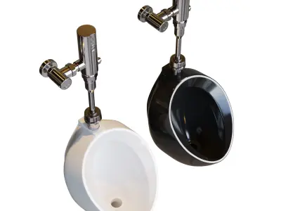 TOTO commercial washout urinal 3D model