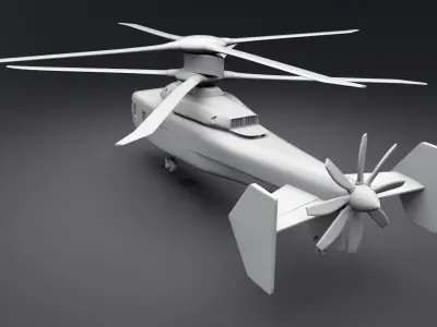 Defiant X Scale Model 3D print model