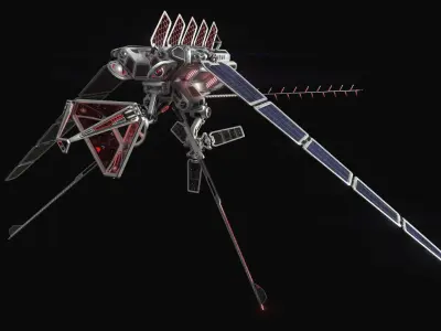 Vulture Spy Satellite 3D model