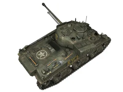 Sherman MK VC Firefly - Rycerz I 3D model