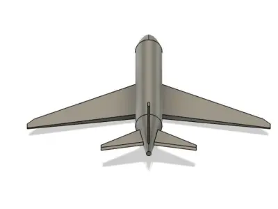 Basic Aircraft V1 3D print model