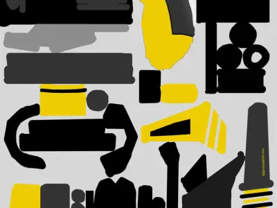 RC Helicopter AAA 3D model