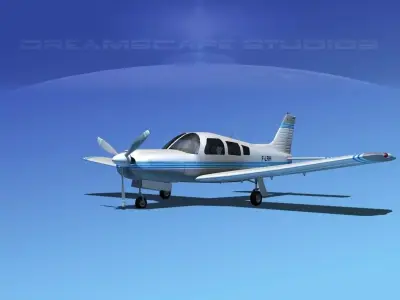 Piper Cherokee Arrow 3D model