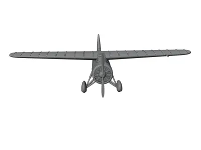 Lockheed Vega 3D print model