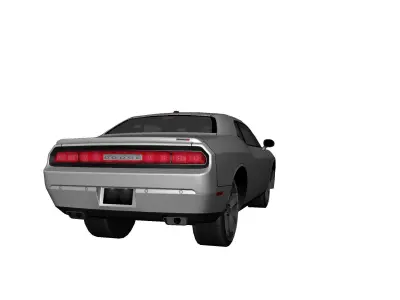 DODGE CHALLENGER SRT8 2013 3D model