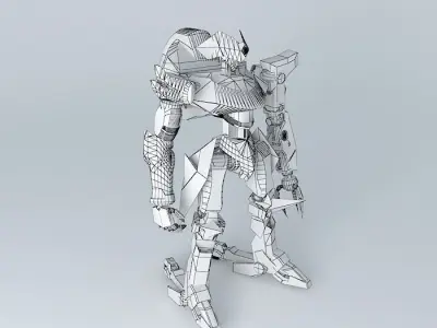 Gekka Pre-Production Test Type Free 3D model